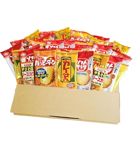 Amazon.co.jp: 亀田製菓 詰め合わせ 3種600袋 個包装 業務用 ハッピー